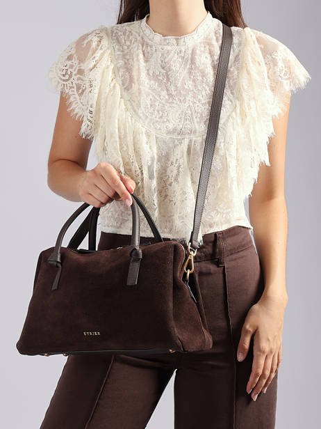 Satchel Sienne Leather Etrier Brown sienne ESIN220M other view 2