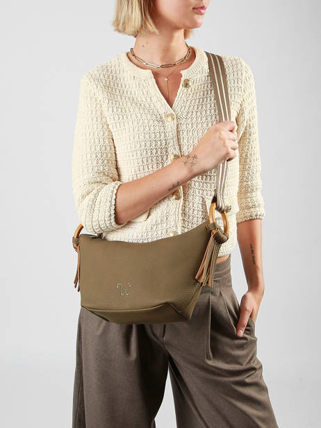 Shoulder Bag Camomille Woomen Green camomille WCAO3S other view 1