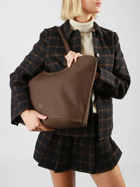 Shoulder Bag Neflier Pearl Woomen Brown neflier pearl WNEP03 other view 1