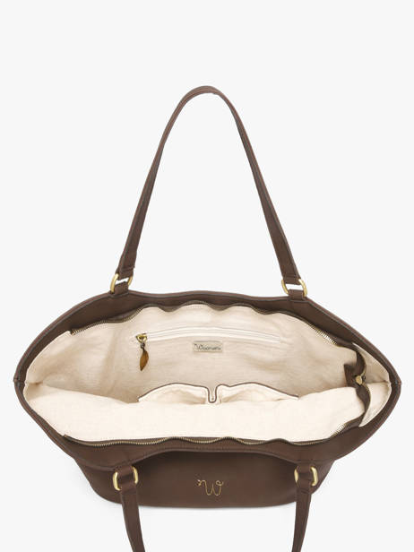 Shoulder Bag Neflier Pearl Woomen Brown neflier pearl WNEP03 other view 4