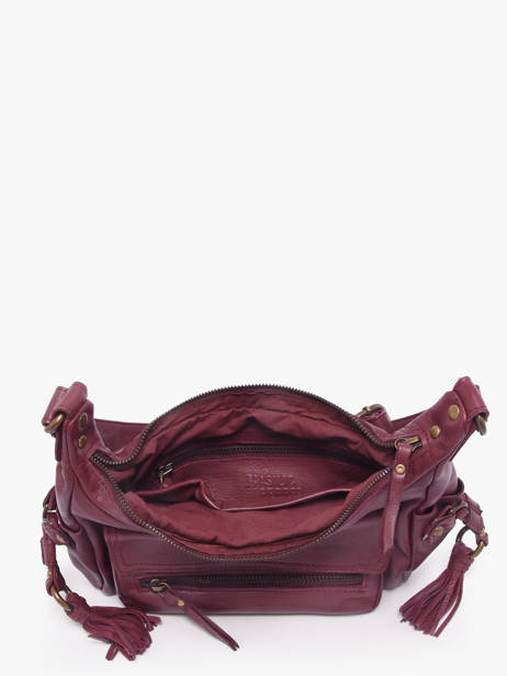 Shoulder Bag Cow Leather Basilic pepper Red cow BCOW91 other view 3