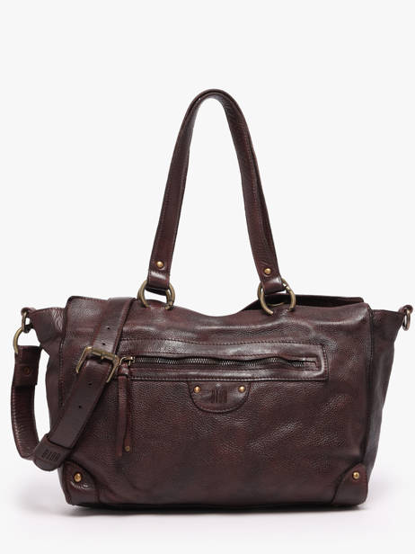 Shoulder Bag Heritage Leather Biba Brown heritage AKA2L