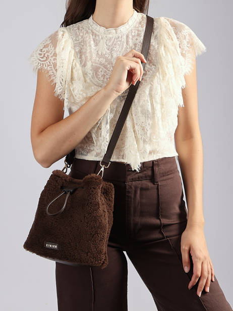 Crossbody Bag Amboise Etrier Brown amboise EAMB194M other view 2