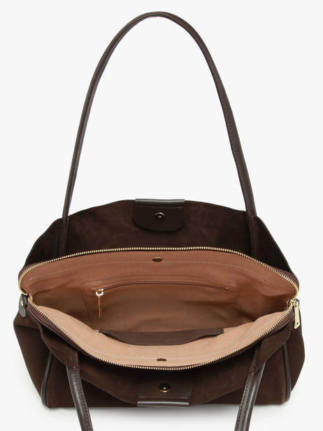 Satchel Suede Ida Leather Lancaster Brown suede ida 102 other view 2