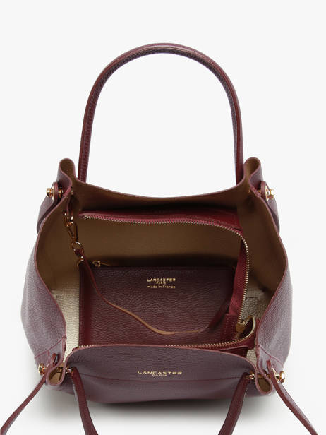 Shoulder Bag Foulonne Double Leather Lancaster Red foulonne double louisa 20 other view 2