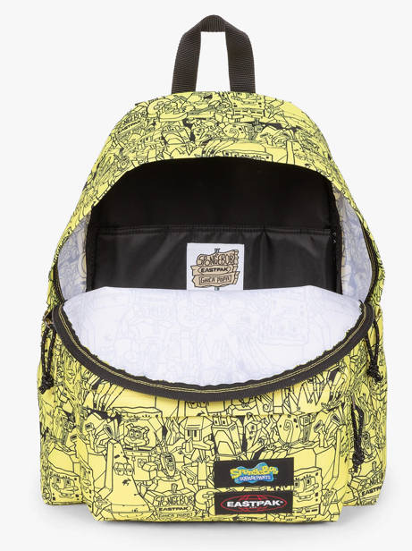 Backpack Day Pak'r Spongebob Eastpak Yellow eastpak x sponge bob A5BG4SPO other view 2