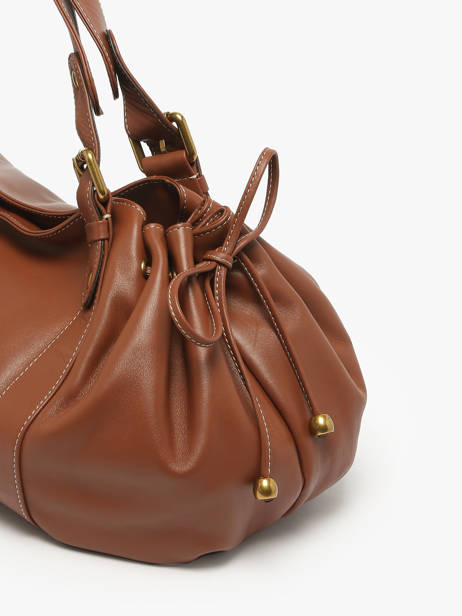 Shoulder Bag Icone Leather Gerard darel Brown icone DES01410 other view 5