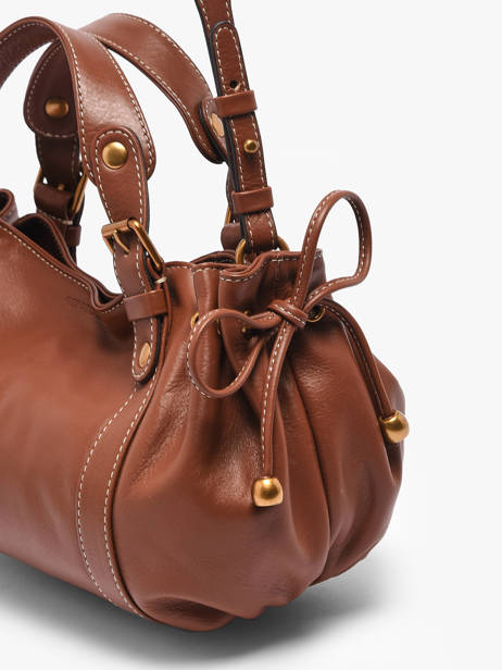 Crossbody Bag Icone Leather Gerard darel Brown icone DES73410 other view 5