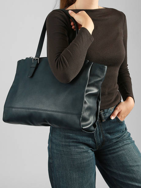Shoulder Bag A4 Gracieuse Hexagona Blue gracieuse 316137 other view 1