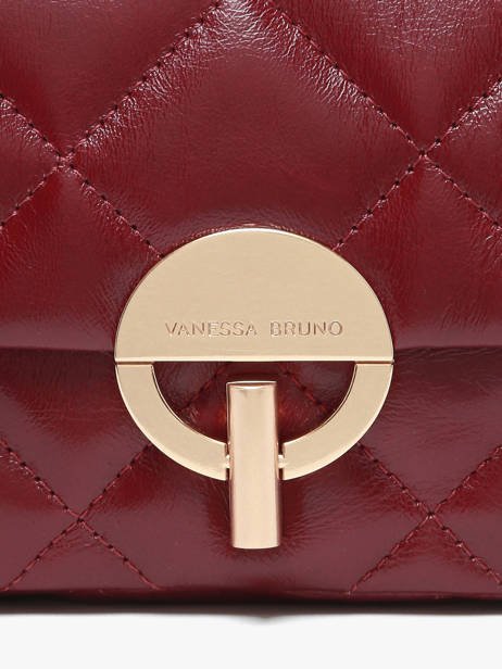 Medium Leather Moon Crossbody Bag Vanessa bruno Red moon 84V40533 other view 2