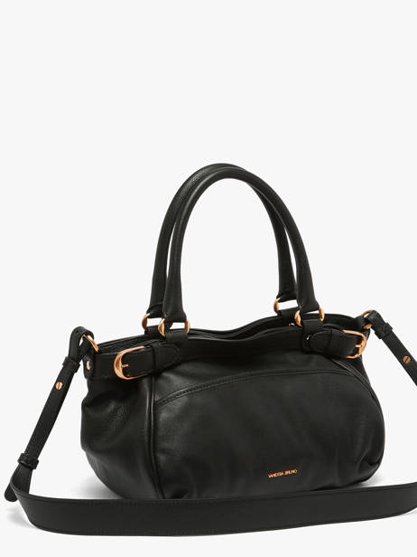 Petit Sac Lune En Cuir Vanessa bruno Noir lune 11V40920 vue secondaire 2