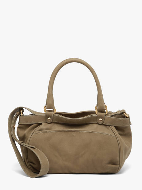 Small Lune Satchel Nubuck Leather Vanessa bruno Beige lune 3V40920 other view 4