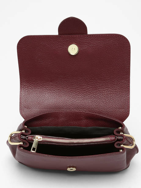 Satchel Velvet Caviar Leather Milano Violet velvet caviar VC25114 other view 2