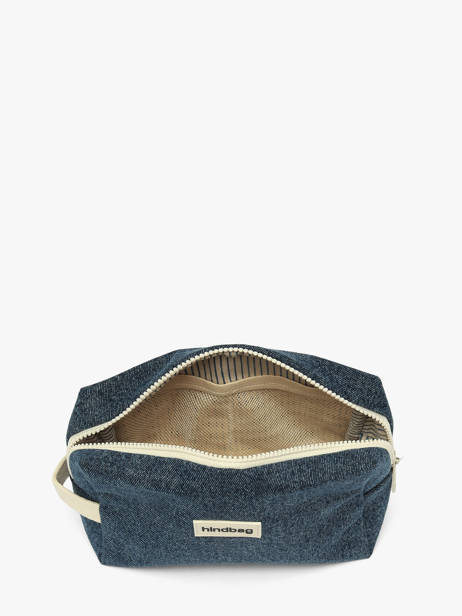 Toiletry Kit Léon Denim Cotton Hindbag Blue denim DE other view 1