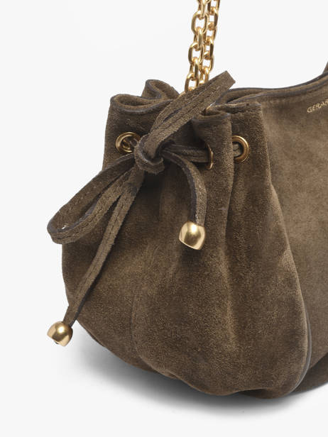 Shoulder Bag Studio Leather Gerard darel Green studio DES07400 other view 2