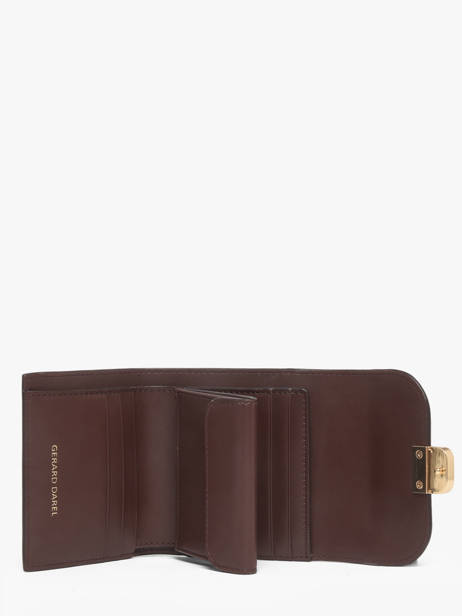 Coin Purse Leather Gerard darel Brown wallet DEO46411 other view 1