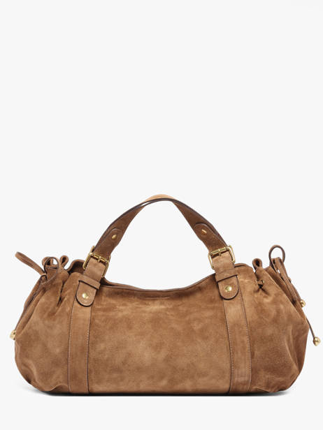 Shoulder Bag Folk Leather Gerard darel Beige folk DES01407