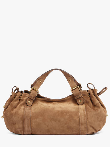 Shoulder Bag Folk Leather Gerard darel Beige folk DES01407 other view 4