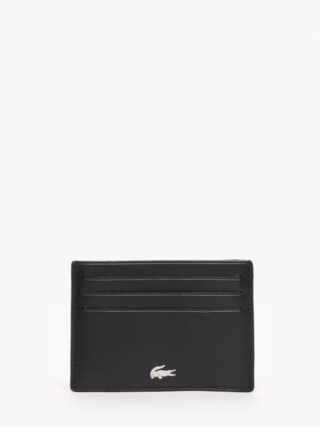 Wallet Leather Lacoste Black fg NH2505FG other view 1