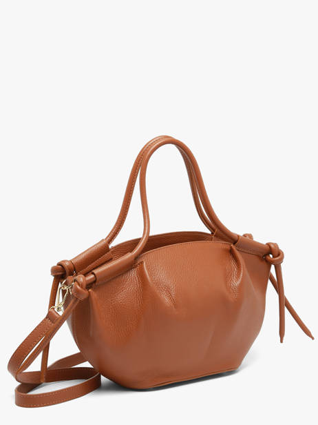 Satchel Caviar Leather Milano Brown caviar CA26062 other view 1