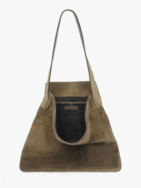 Shoulder Bag Folk Lady Leather Gerard darel Green folk lady DES72407 other view 3
