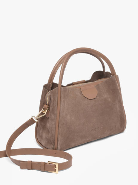 Satchel Suede Ida Leather Lancaster Beige suede ida 101 other view 1