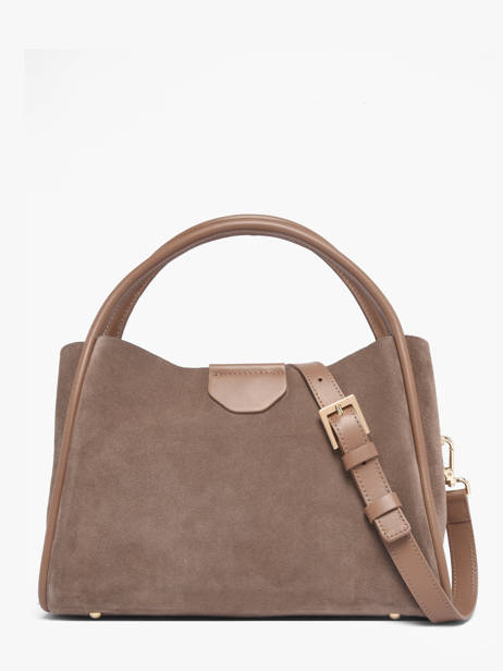 Satchel Suede Ida Leather Lancaster Beige suede ida 101 other view 3