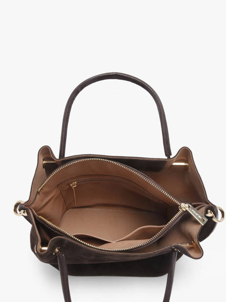 Shoulder Bag Suede Louisa Leather Lancaster Brown suede louisa 103 other view 2