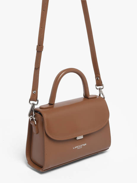 Small Leather Suave Crossbody Bag Lancaster Beige suave even 16 other view 1