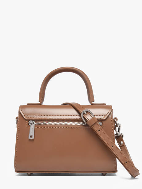 Small Leather Suave Crossbody Bag Lancaster Beige suave even 16 other view 3