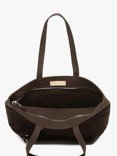 Satchel Cabas Cotton Vanessa bruno Brown cabas 1V40378 other view 3
