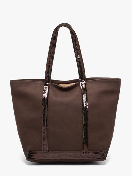 Satchel Cabas Cuir Leather Vanessa bruno Brown cabas cuir 8V40378
