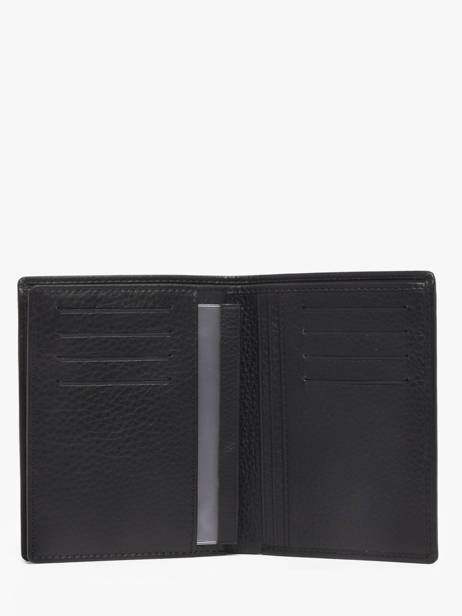 Wallet Foulonne Leather Yves renard Black foulonne 23425 other view 2