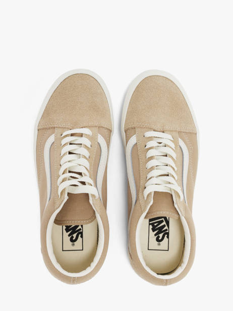 Sneakers In Leather Vans Beige women EDY4MG1 other view 3