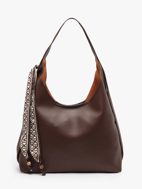 Shoulder Bag New Grained Gallantry Brown new grained R2053