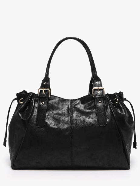 A4 Size Shoulder Bag Lace Gallantry Black lace 3