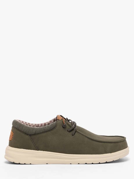 Moccasins Hey dude Green men 43352