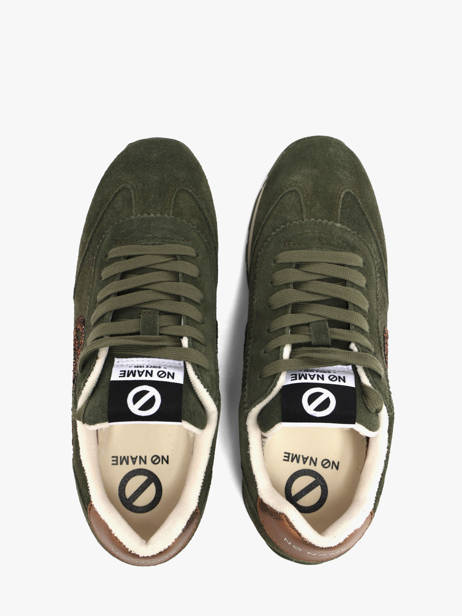 Sneakers In Leather No name Green women KNHRAQ04 other view 3