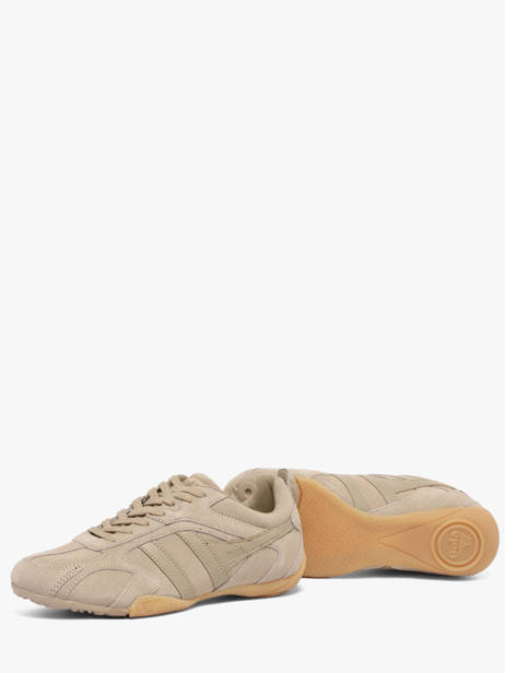 Sneakers In Leather Gola Beige women CLB938FF other view 2