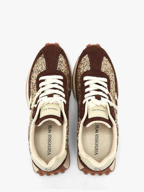 Sneakers Vanessa wu Brown women BK2947CH other view 3