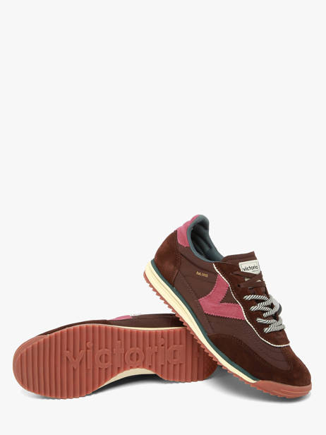 Sneakers In Leather Victoria Beige women 1158113 other view 2