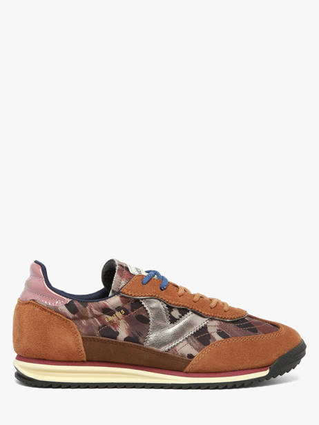 Sneakers In Leather Victoria Beige women 1158116