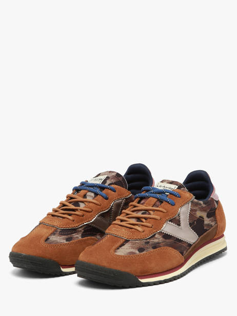 Sneakers In Leather Victoria Beige women 1158116 other view 1