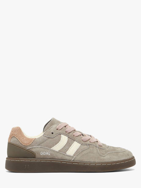 Sneakers In Leather Coolway Gray women 7603409