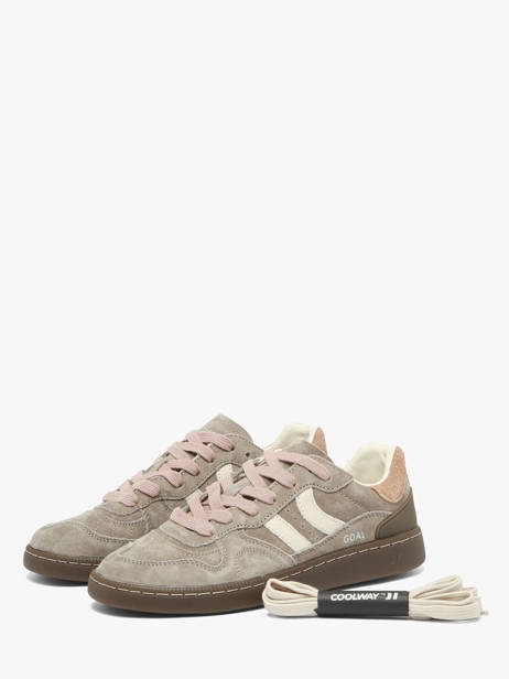 Sneakers In Leather Coolway Gray women 7603409 other view 1