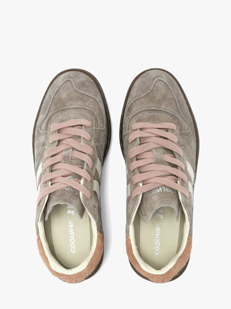 Sneakers In Leather Coolway Gray women 7603409 other view 3