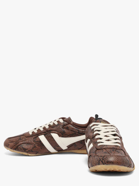 Sneakers Gola Brown women CLB939FW other view 2