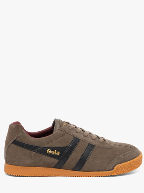 Sneakers In Leather Gola Gray men CMA192PN
