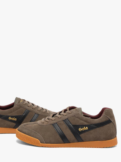 Sneakers In Leather Gola Gray men CMA192PN other view 2