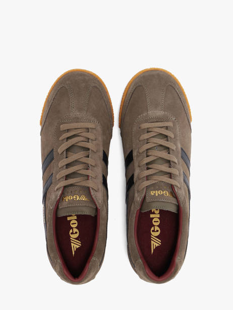 Sneakers In Leather Gola Gray men CMA192PN other view 3